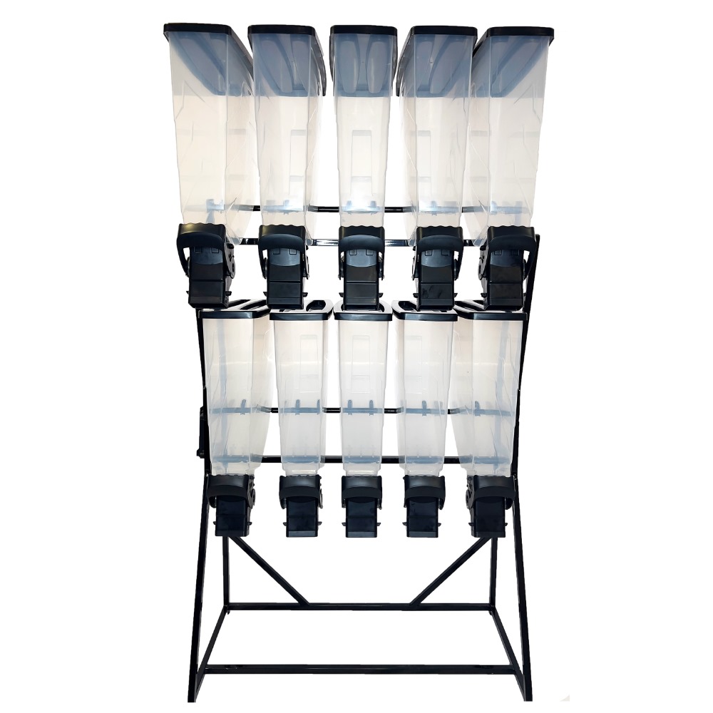 02 DISPENS RAÇ 5+5 COMP 35LTS +03 CX GLITTER