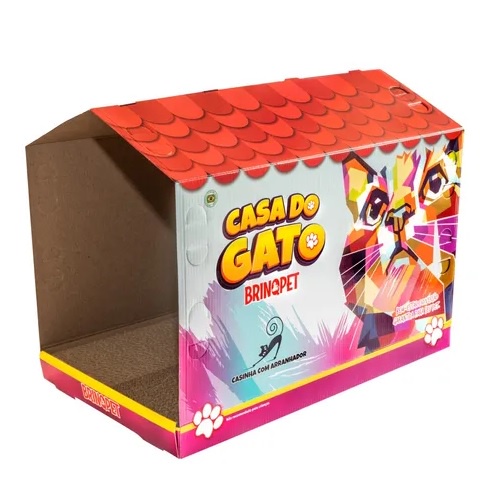 ARRANH CASA DO GATO (PAPELÃO)