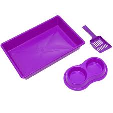 BAND AREIA GATO - CJ 3PÇS LILÁS