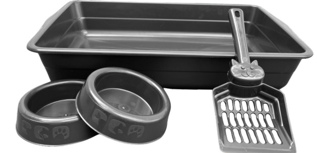 BAND AREIA GATO ALTA - 4PÇS PRETO