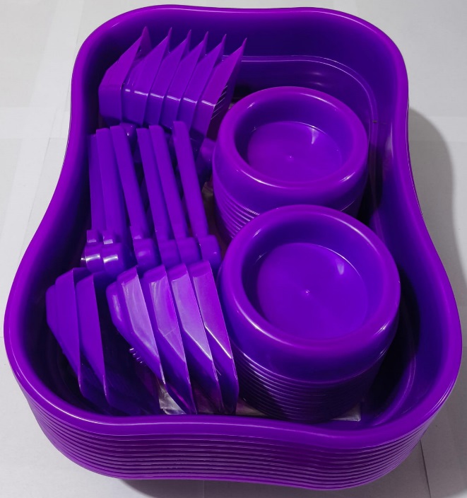 BAND AREIA GATO ALTA NEON - 4 PÇS LILÁS