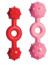 BRINQ BORR ARGOLA PET PONTAS 12CM - J0557