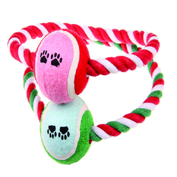 BRINQ CORDA ARGOLA C/ BOLA TENIS - MC 15