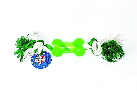 BRINQ CORDA FIO DENTAL C/ OSSINHO - MC 17