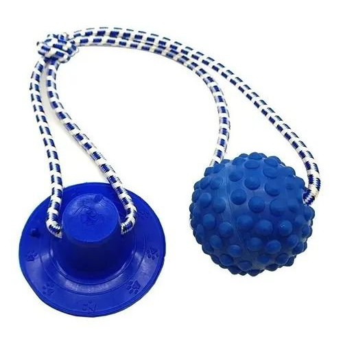 BRINQ CORDA PUXE PET C/ VENT 60CM C/ BOLA