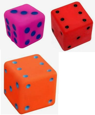BRINQUEDO VINIL DADO - 10024