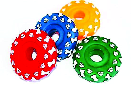 BRINQ VINIL PNEU PATA / OSSO - J0638