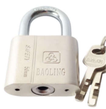 CADEADO CURTO C/ CHAVE 30MM (COMP 6CM)