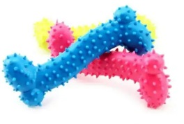 BRINQ BORR OSSO MACIÇO PONT 10CM M18