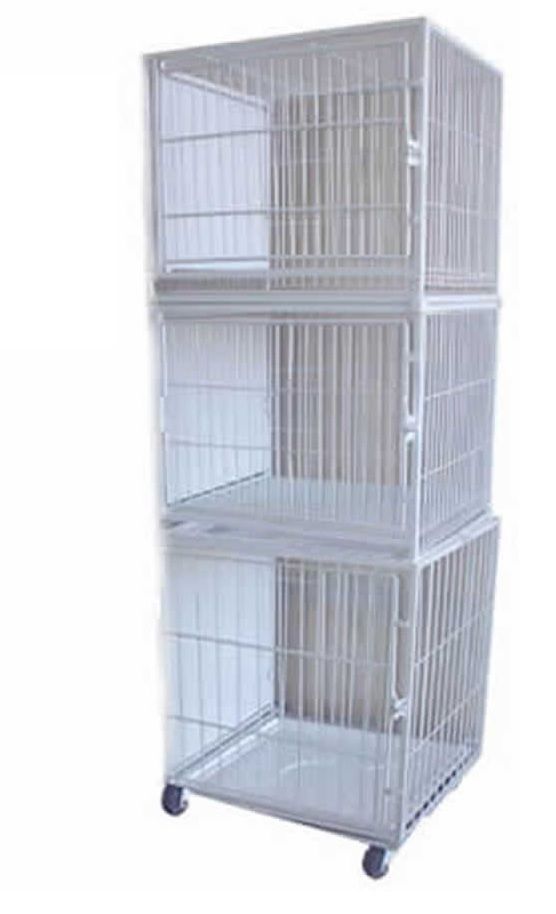 CANIL PRATIC BRANCO  SIMPLES - 3 COMPART