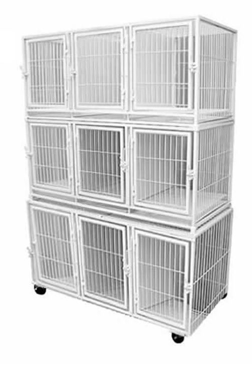 CANIL PRATIC BRANCO DUPLO - 9 COMPART