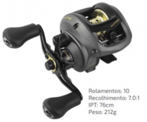 CARRETILHA MS VENT VT-10 SHIL NEW