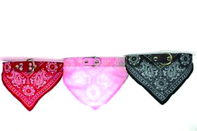 COLEIRA SINT LISA C/ BANDANA  PEQ - J0708