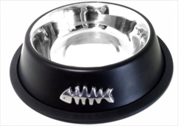 COMED GATO INOX RELEV CAT BLACK  (KIT 2 TAM)