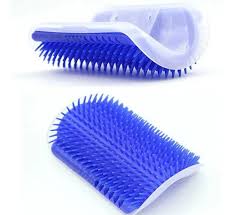 ESCOVA DE CANTO P/ GATO C/ CATNIP - J1317