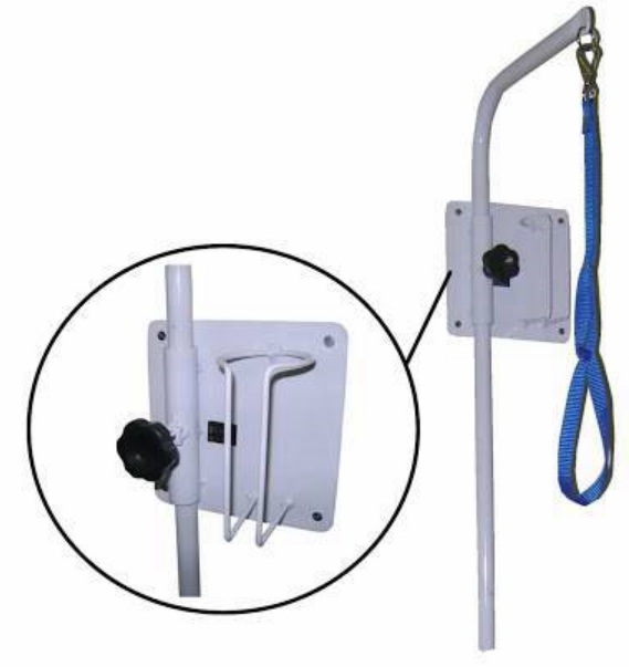 GIRAFA DE PAREDE C/ GUIA CONTENÇ NYLON