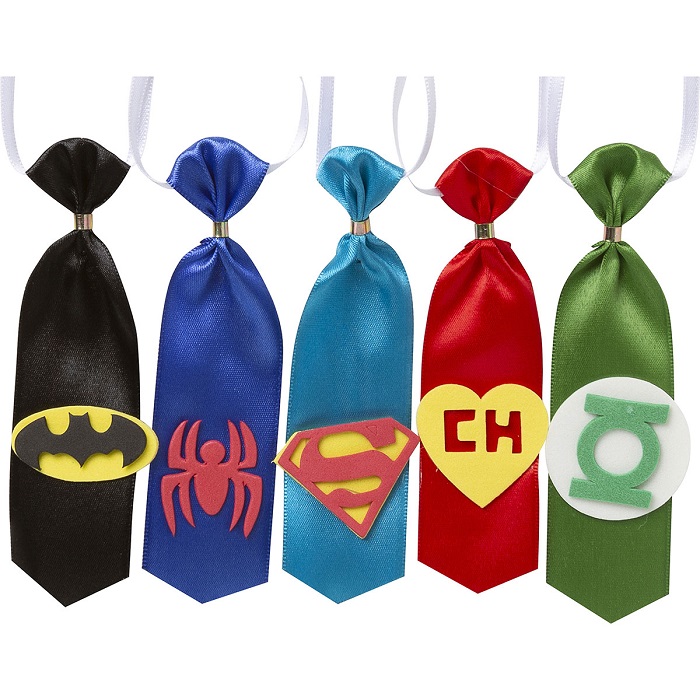 GRAVATA SOCIAL 14CM C/ APLIQ GDE C/50UN-120