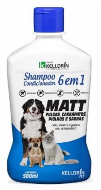 KELLD SHAMP/COND MATT 6X1-500ML (V09/27)