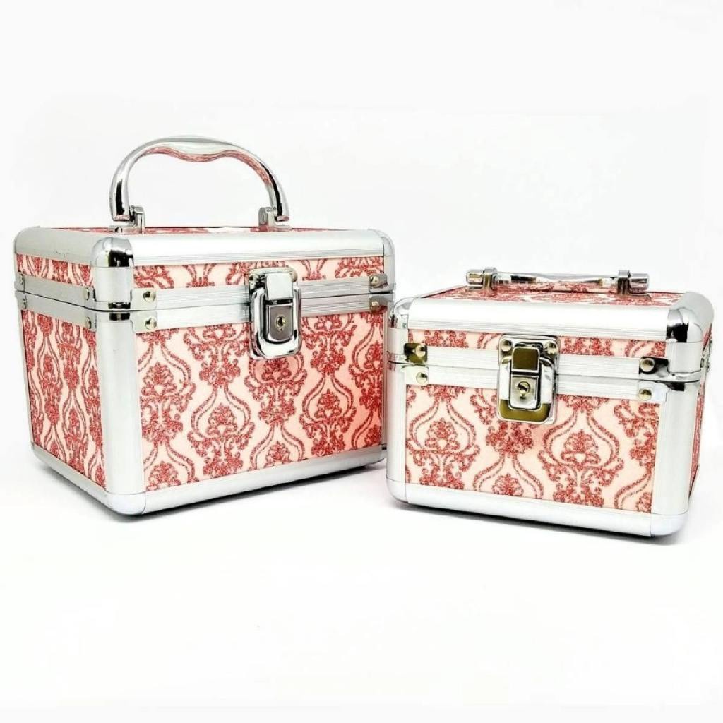 MALETA PARA JÓIAS C/ 03 PEÇAS (P/M/G)