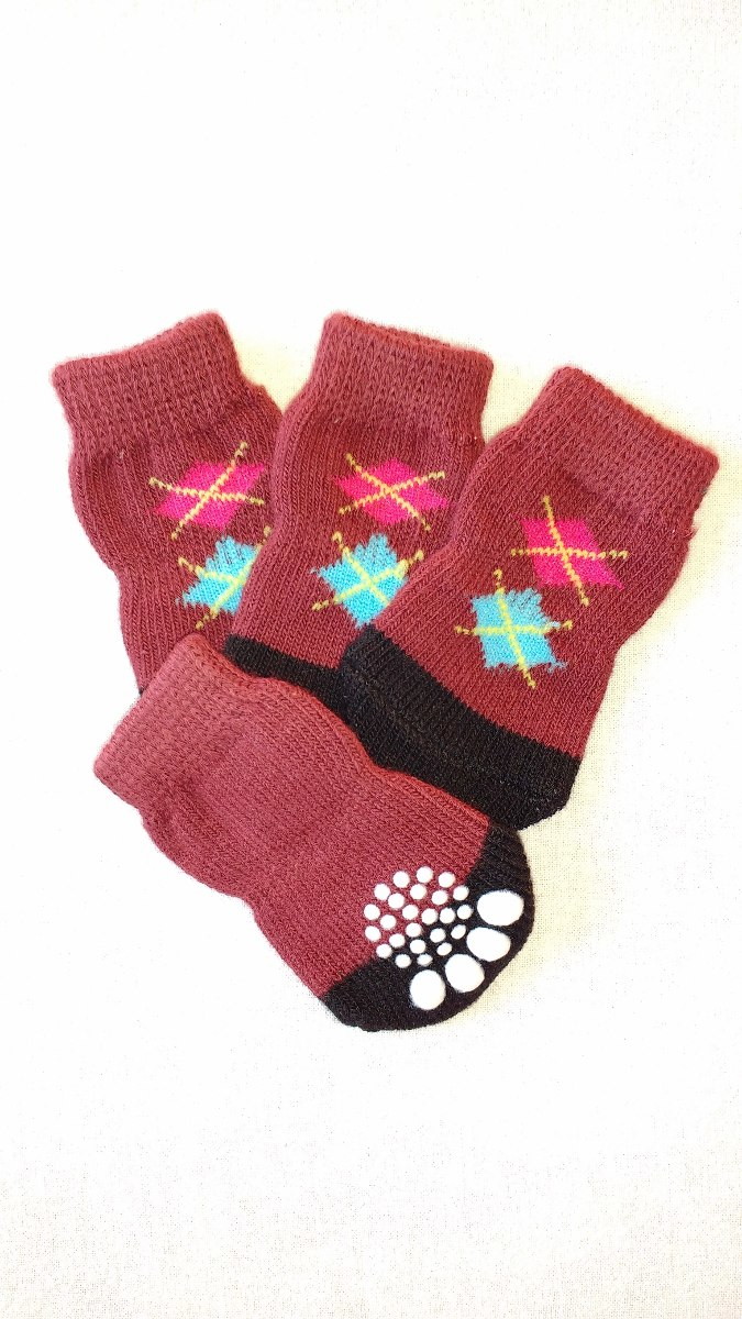 MEIAS PET C/ 04UN -  MÉD (7,5X3,5CM)