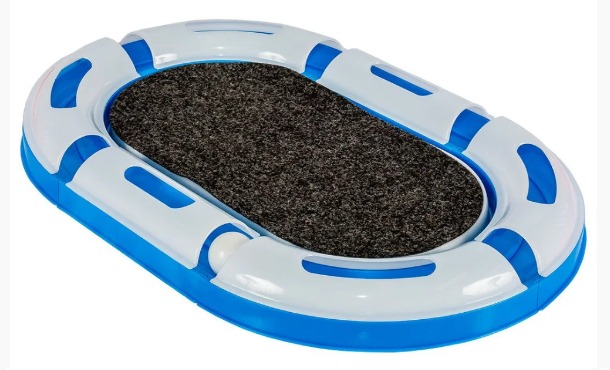 PISTA CAT GP BALL C/ GUIZO (6P) AZUL C-68