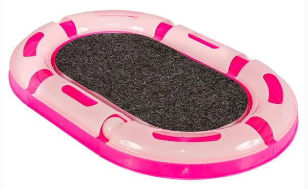 PISTA CAT GP BALL C/ GUIZO (6P) ROSA C-67