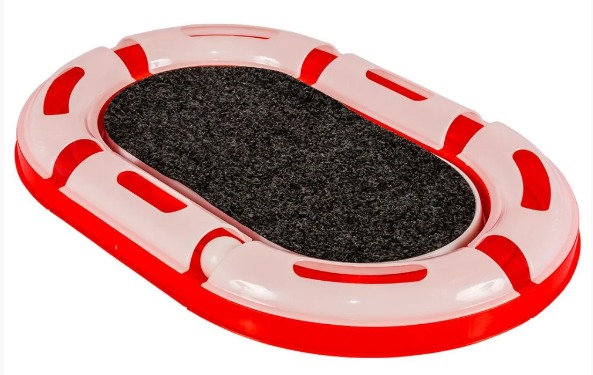 PISTA CAT GP BALL C/ GUIZO (6P) VERM C-69