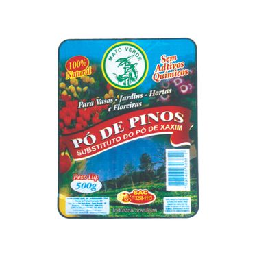 PÓ CASCA DE PINUS 500GR