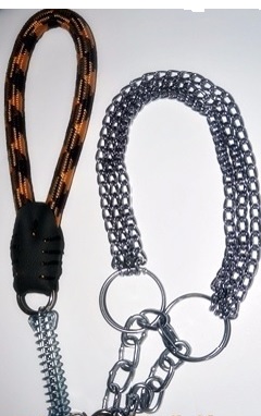 PUNHO C/ MOLA COLAR ELO TRIPLO 2,5MM