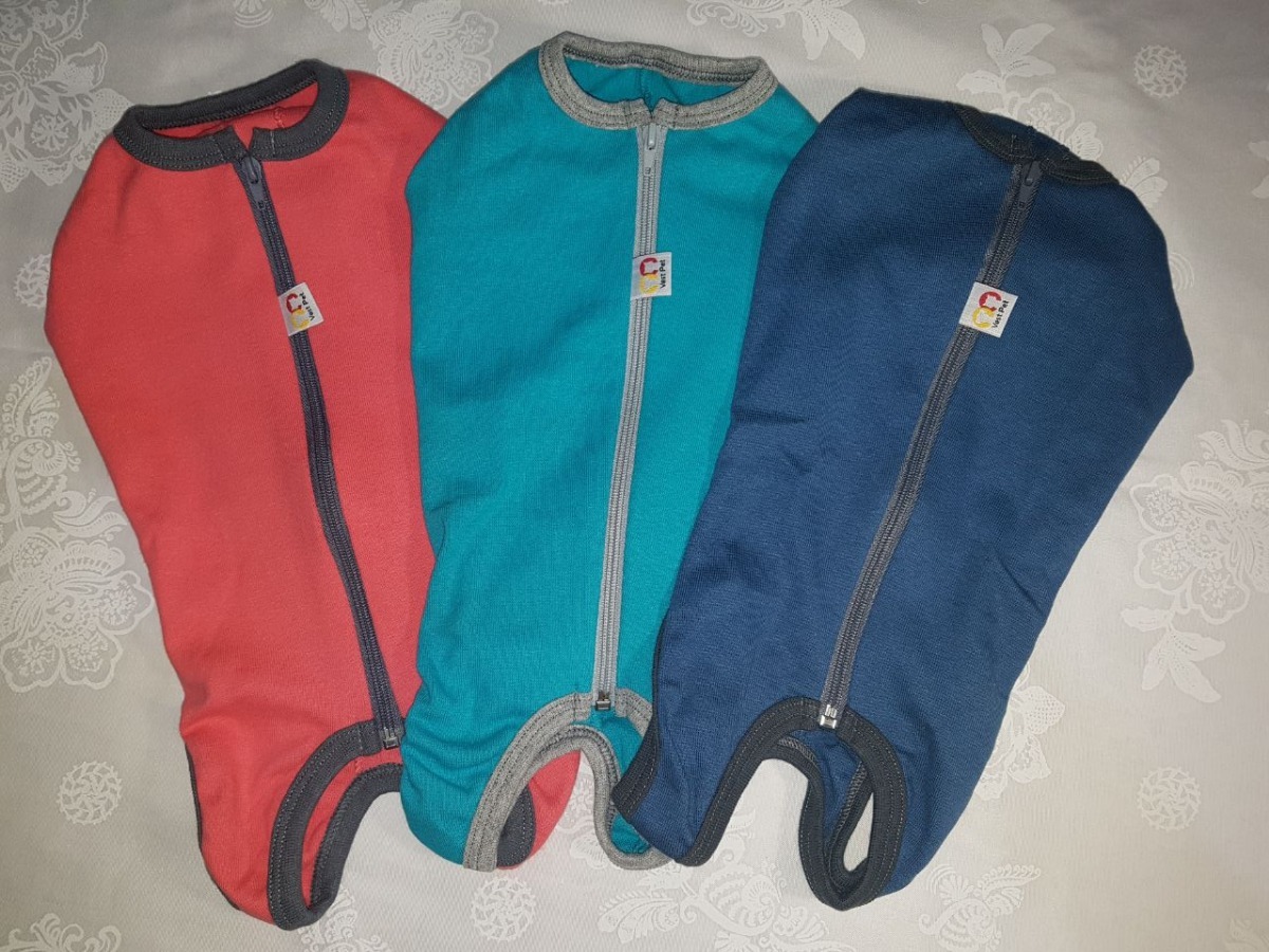 ROUPA POS CIRURG CÃES C/ ZIPER Nº 10