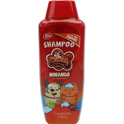 SHAMP CATD 700ML MORANGO C/12UN - 1030