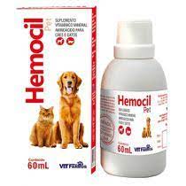 VETFARM HEMOCIL PET  60ML C/12UN - 1870