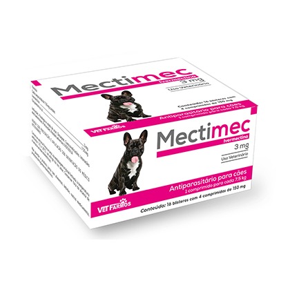 VETFARM MECTIMEC 3MG - C/4 COMP (V10/26)