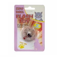 BRINQ GATO BOLA FLASH C/ BATERIA - J1325