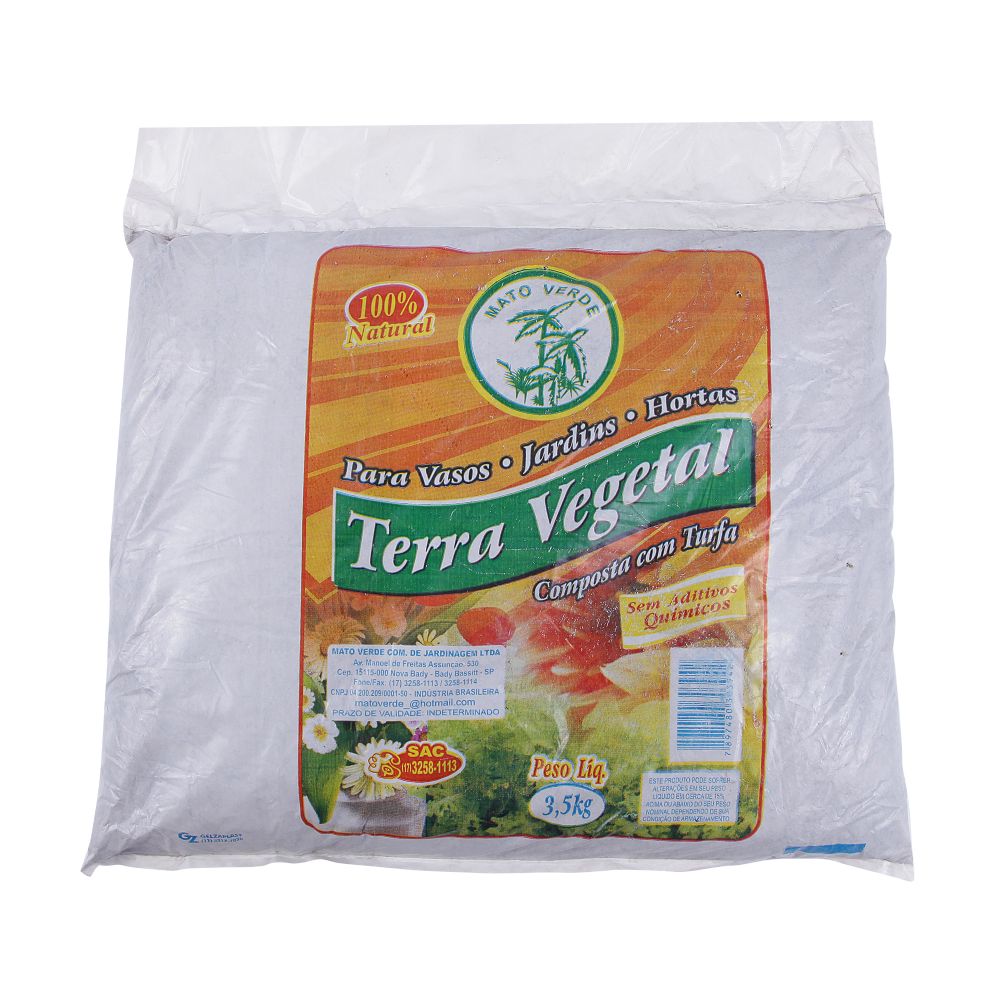 TERRA VEGETAL 3,5KG C/10UN - 790