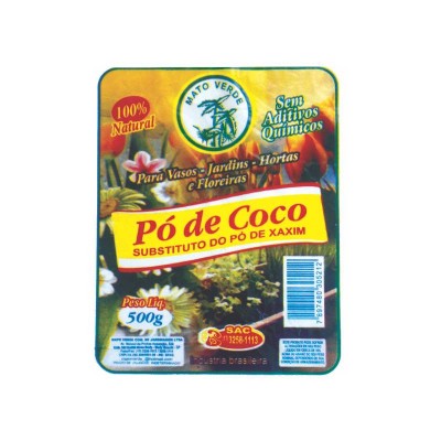 PÓ CASCA DE CÔCO 500GR