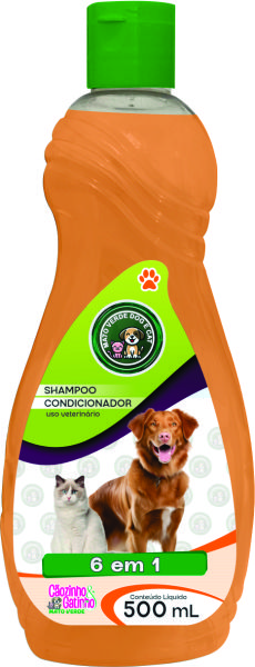 SHAMP DOG CAT 500ML - 6 EM 1 (V05/30)
