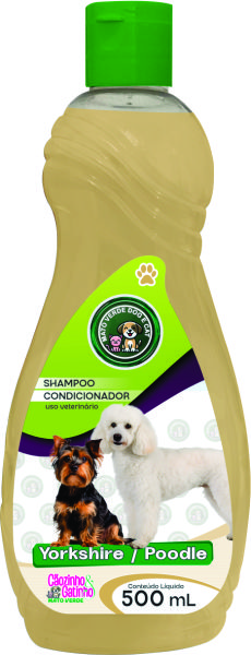 SHAMP DOG CAT 500ML YORK/POODLE (V04/28)
