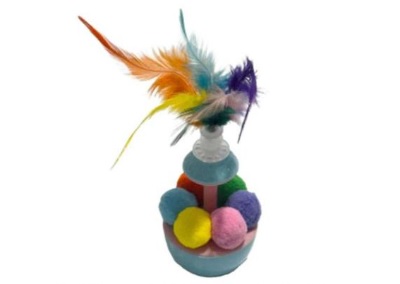 BRINQUEDO GATO BALL POMPOM - J3107
