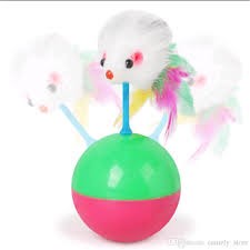 BRINQUEDO GATO RATO BALL - J0780