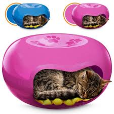 CASA GATO PLAST DONUT C/ ALM - KIT C/5UN-8900